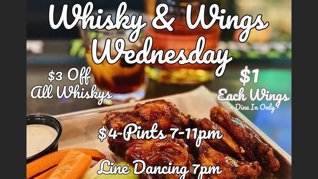 Whiskey & Wings Wednesday